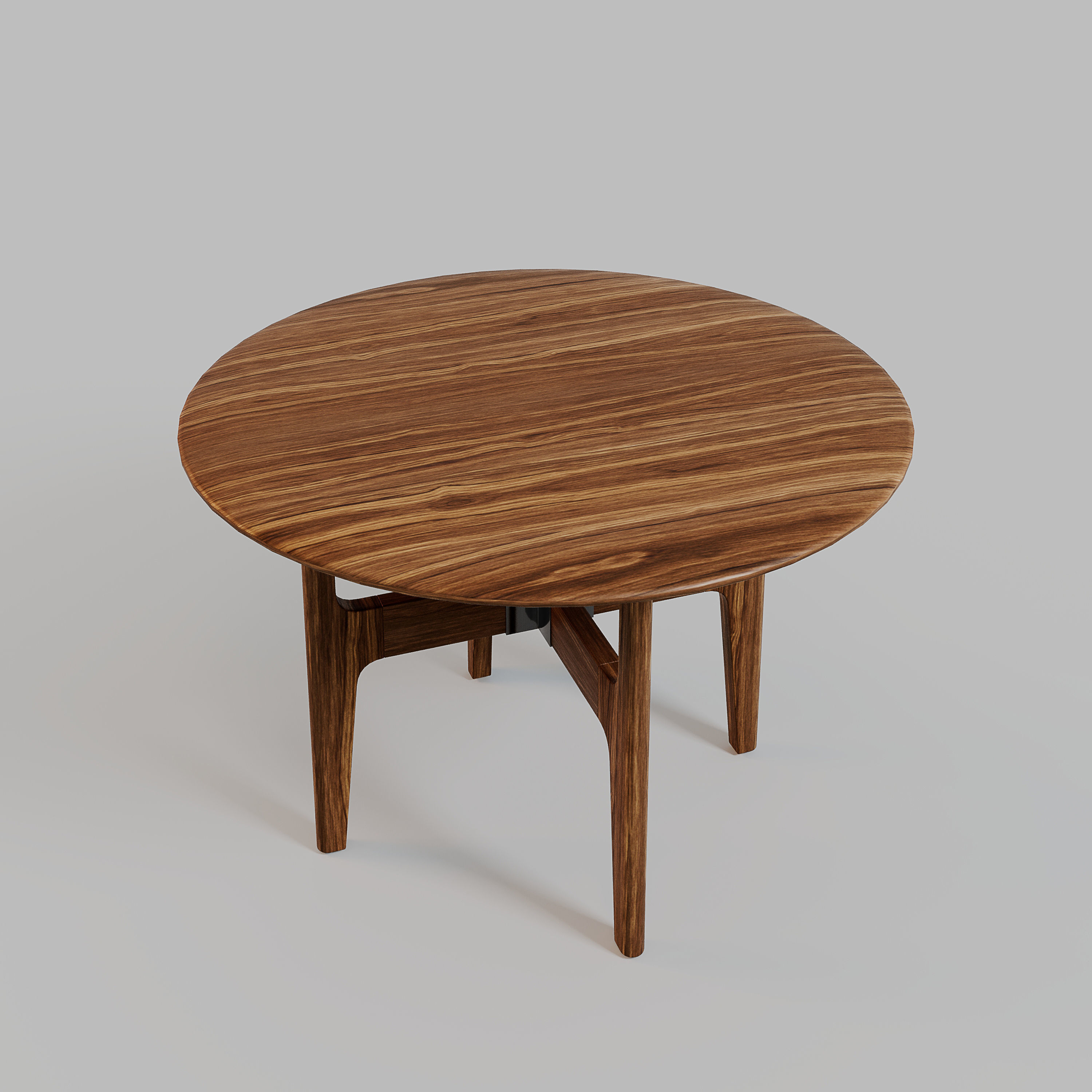 Nodum Sidetable low by Designer Guillaume Delvigne 3D model_1