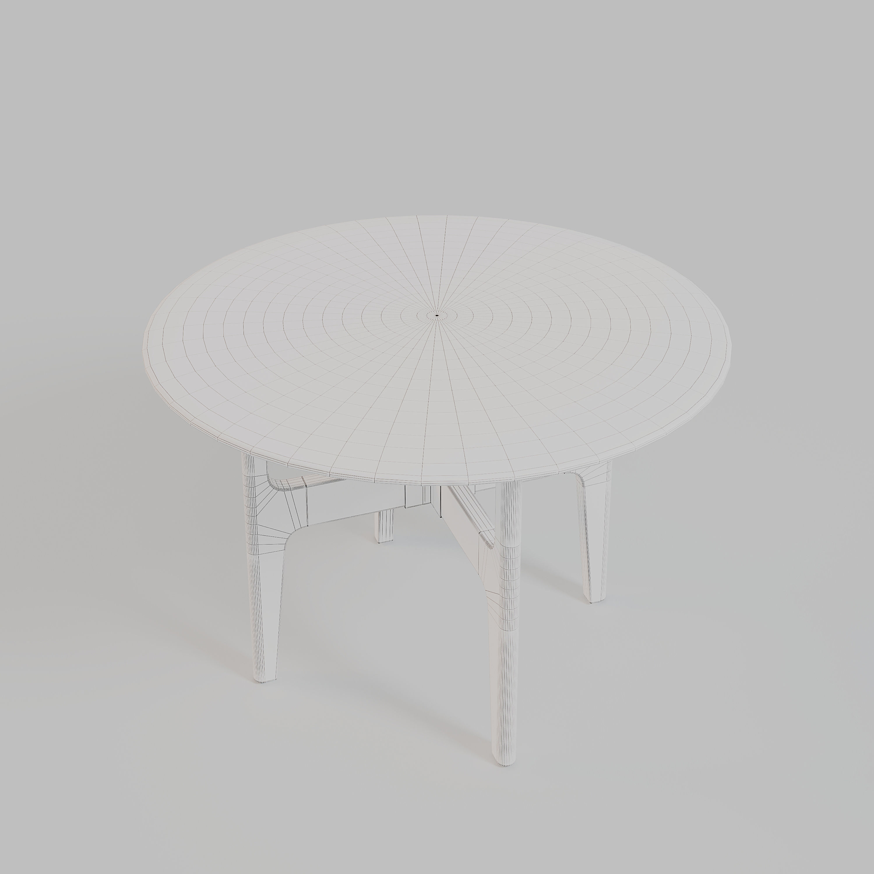 Nodum Sidetable low by Designer Guillaume Delvigne 3D model_6