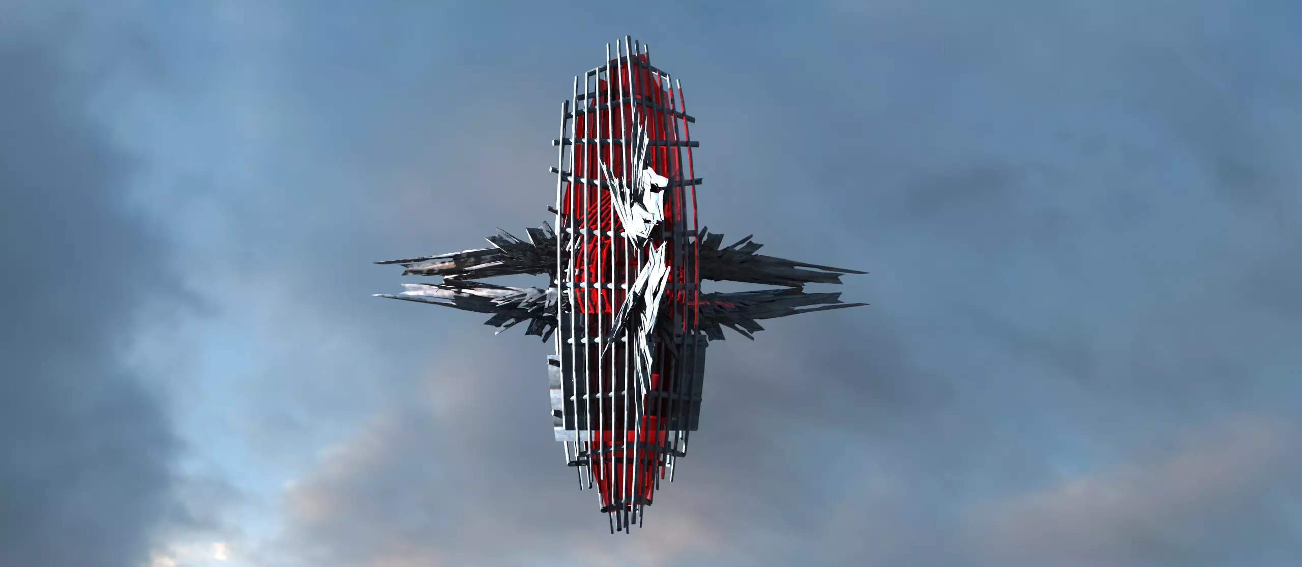 Dragon Sci fi  Drone 1 3D model_0