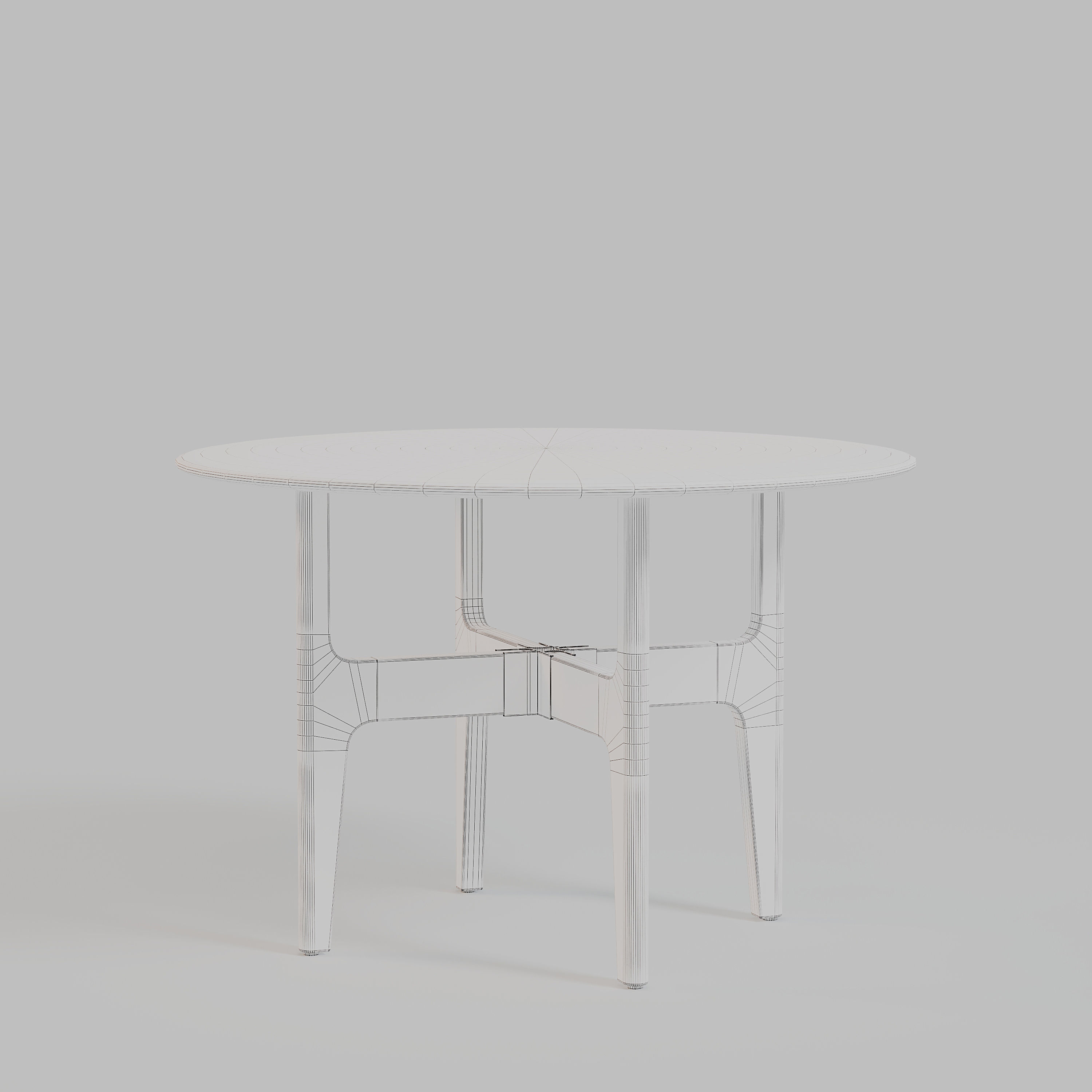 Nodum Sidetable Set by Designer Guillaume Delvigne 3D model_7