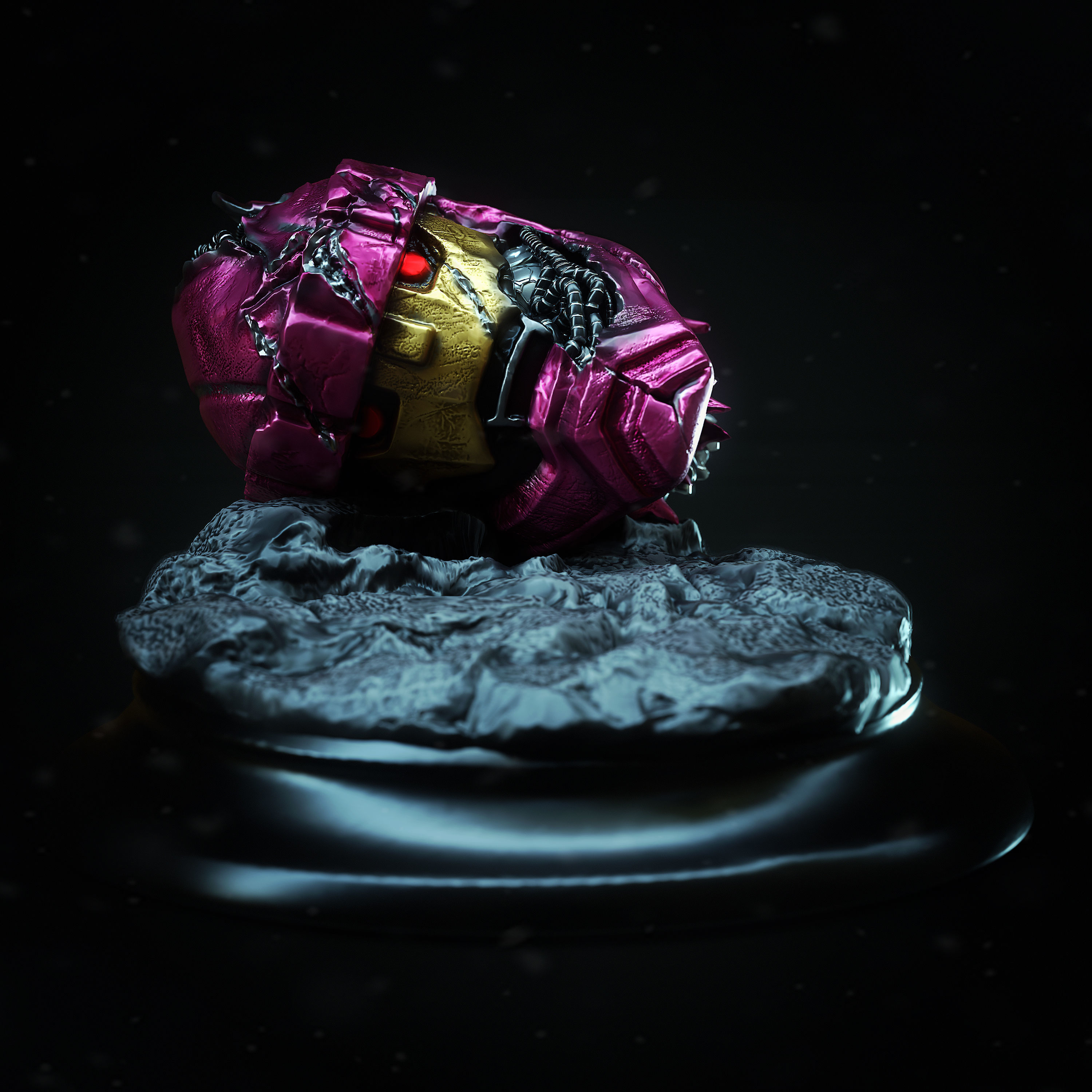 Magneto  3D print model_4