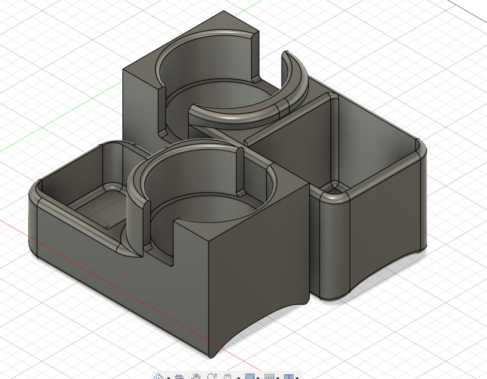 Porta vasos para autos 3D print model_3