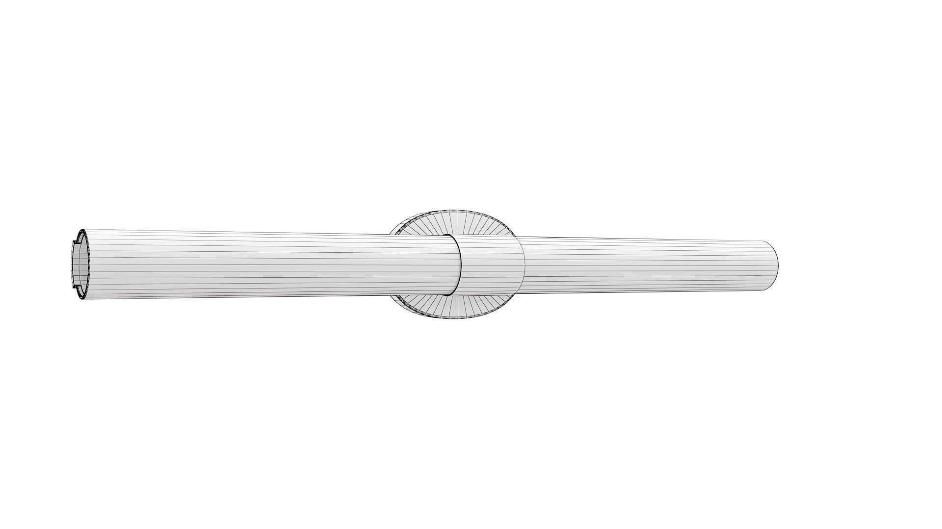 Parallel LED Bath Vanity Wall Light P300184 3D model_7