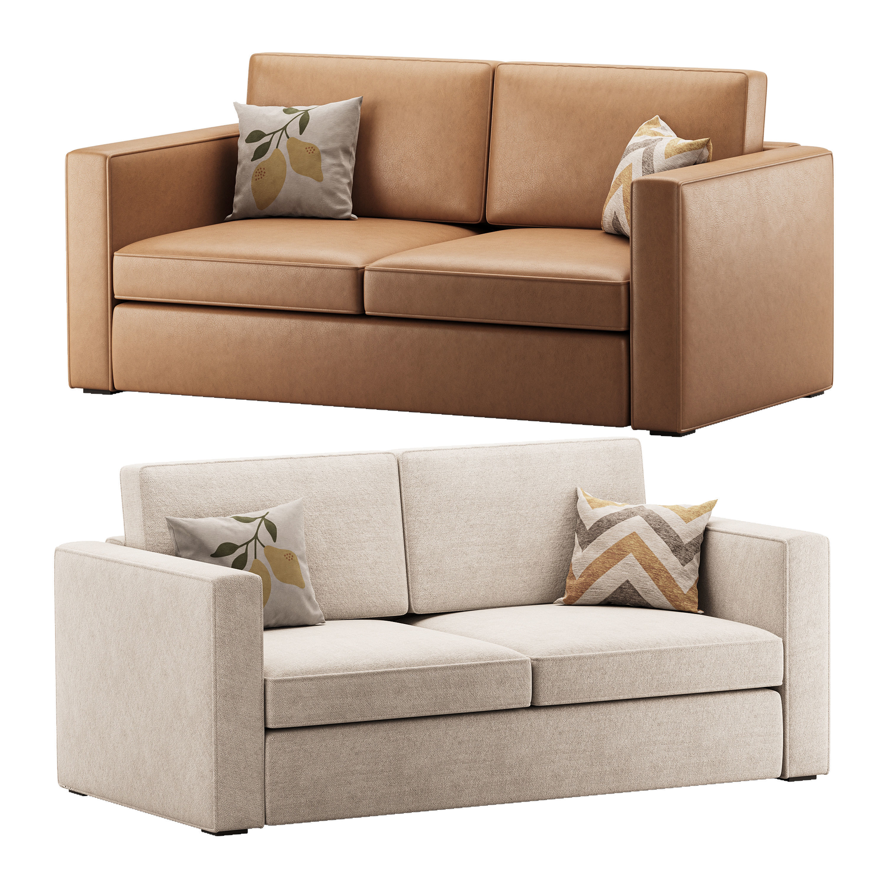 Sofa Steve 4 3D model_1