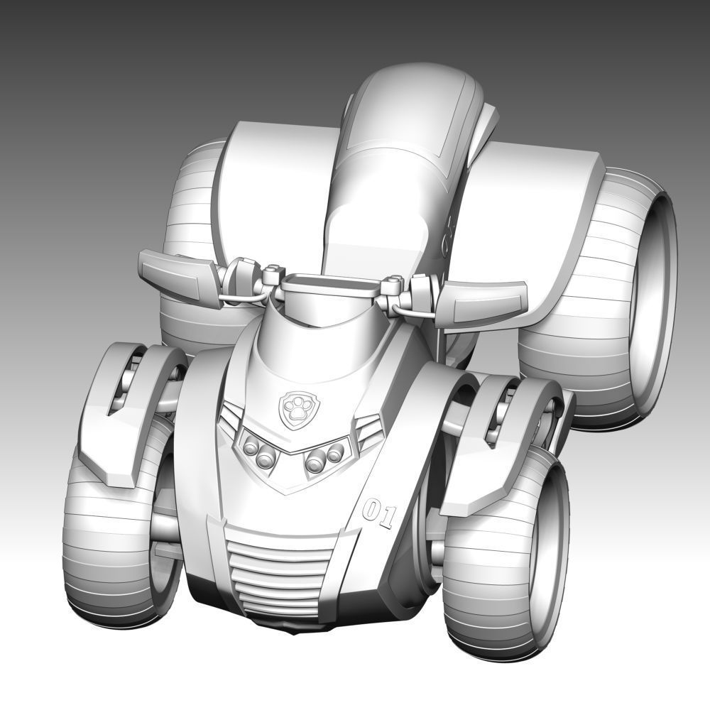 Ryder Bike - Paw Patrol 3D print model_10