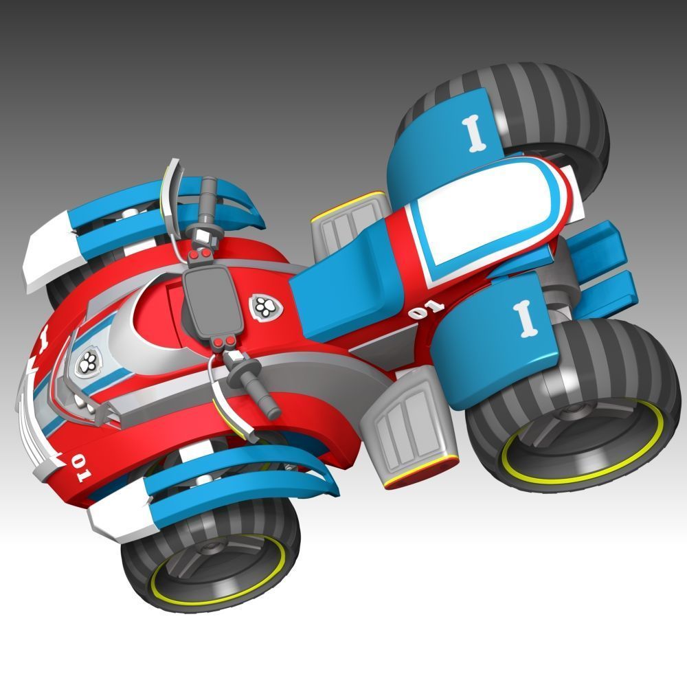 Ryder Bike - Paw Patrol 3D print model_2