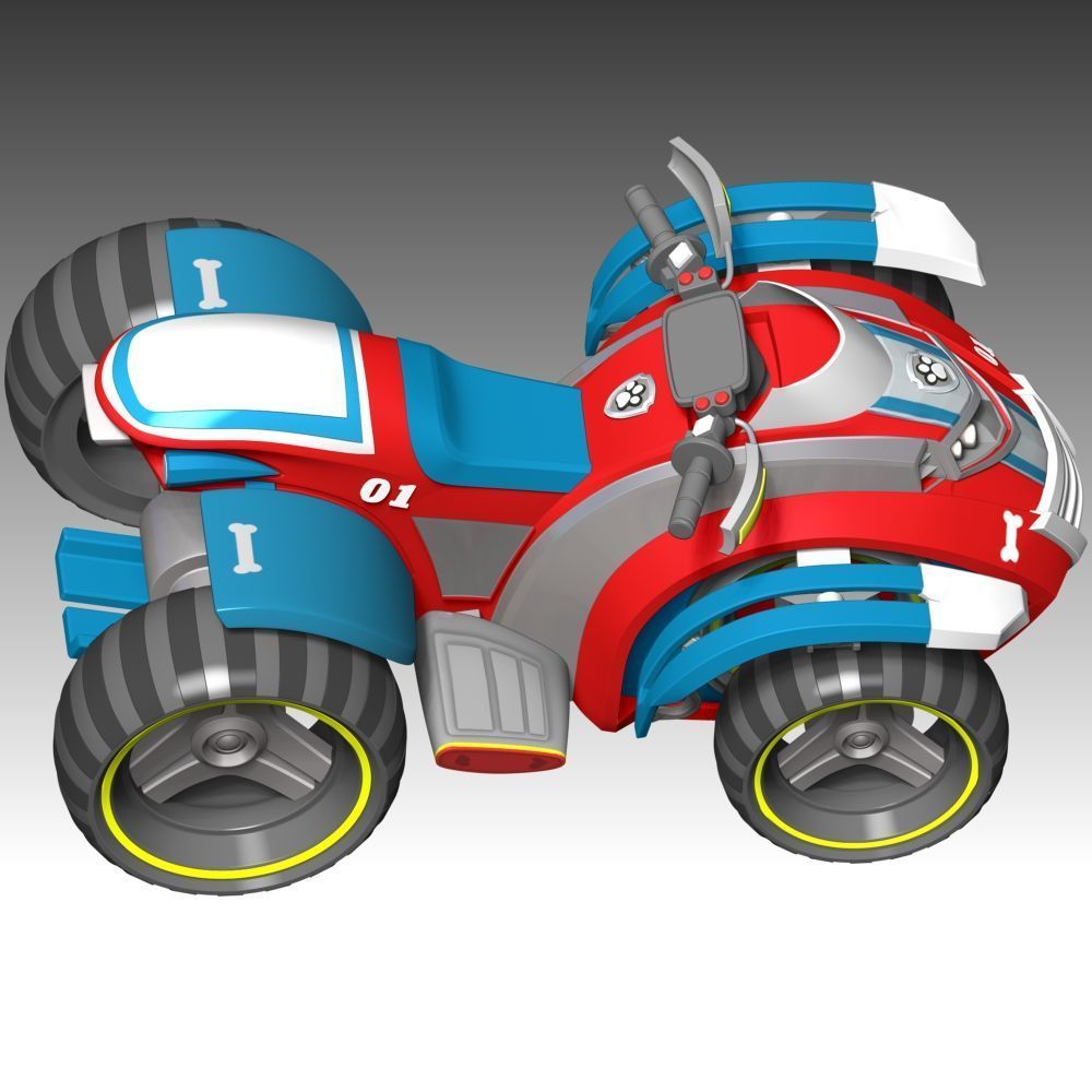 Ryder Bike - Paw Patrol 3D print model_8