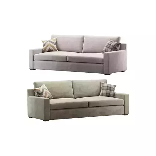 Sutton Large Sofa 3D model