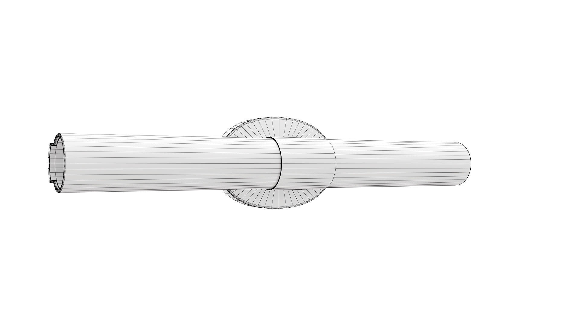 Parallel LED Bath Vanity Wall Light P300183 3D model_7