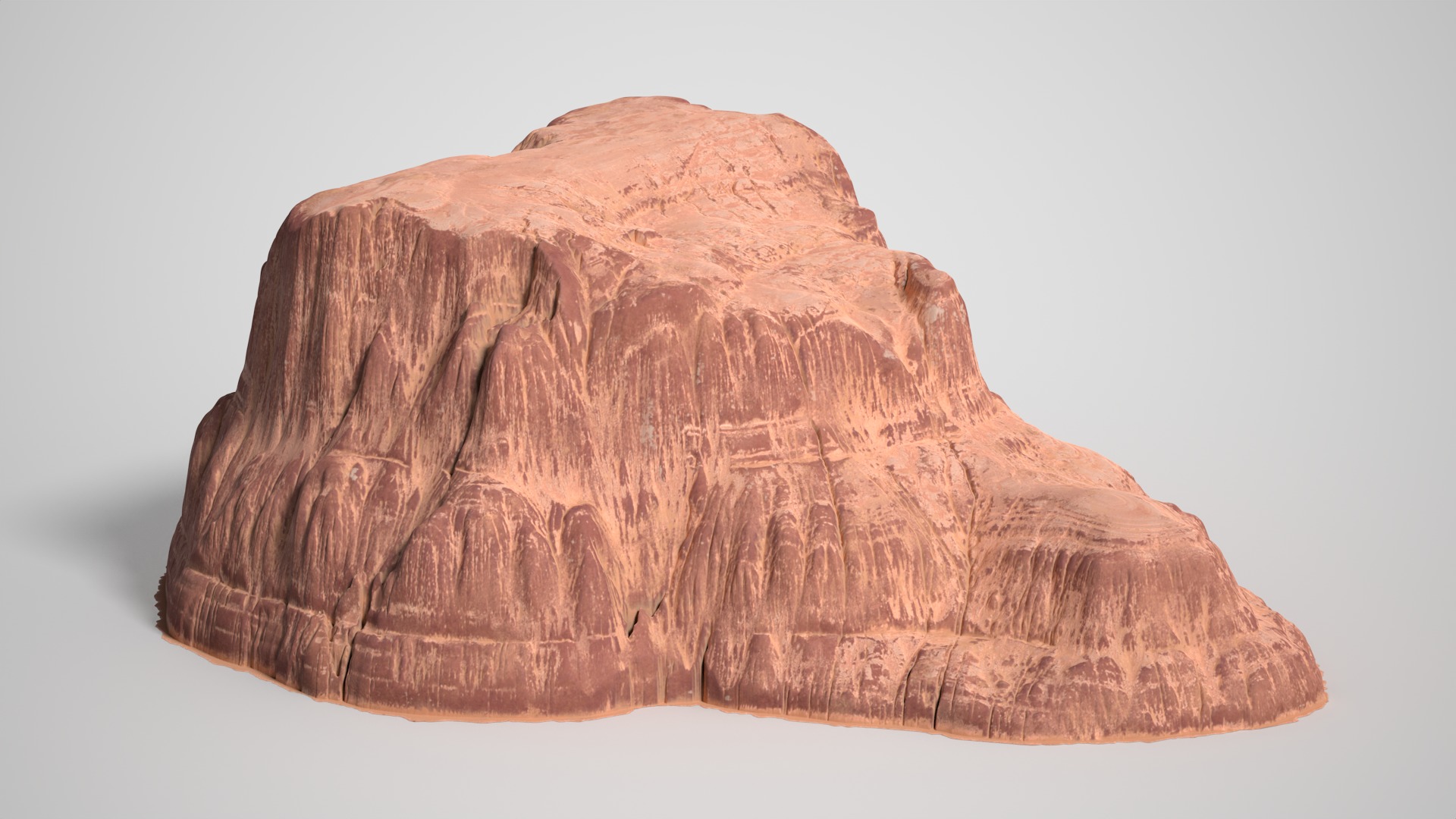 8 Modular Desert Canyons - 241103 Low-poly 3D model_10