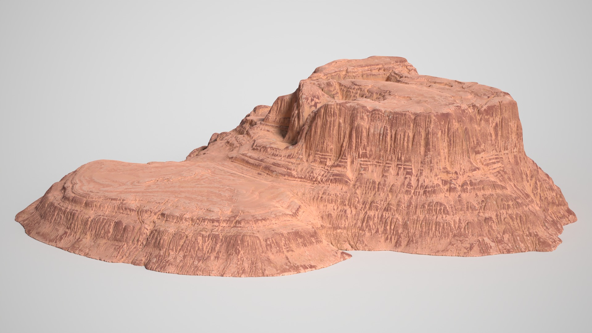 8 Modular Desert Canyons - 241103 Low-poly 3D model_8