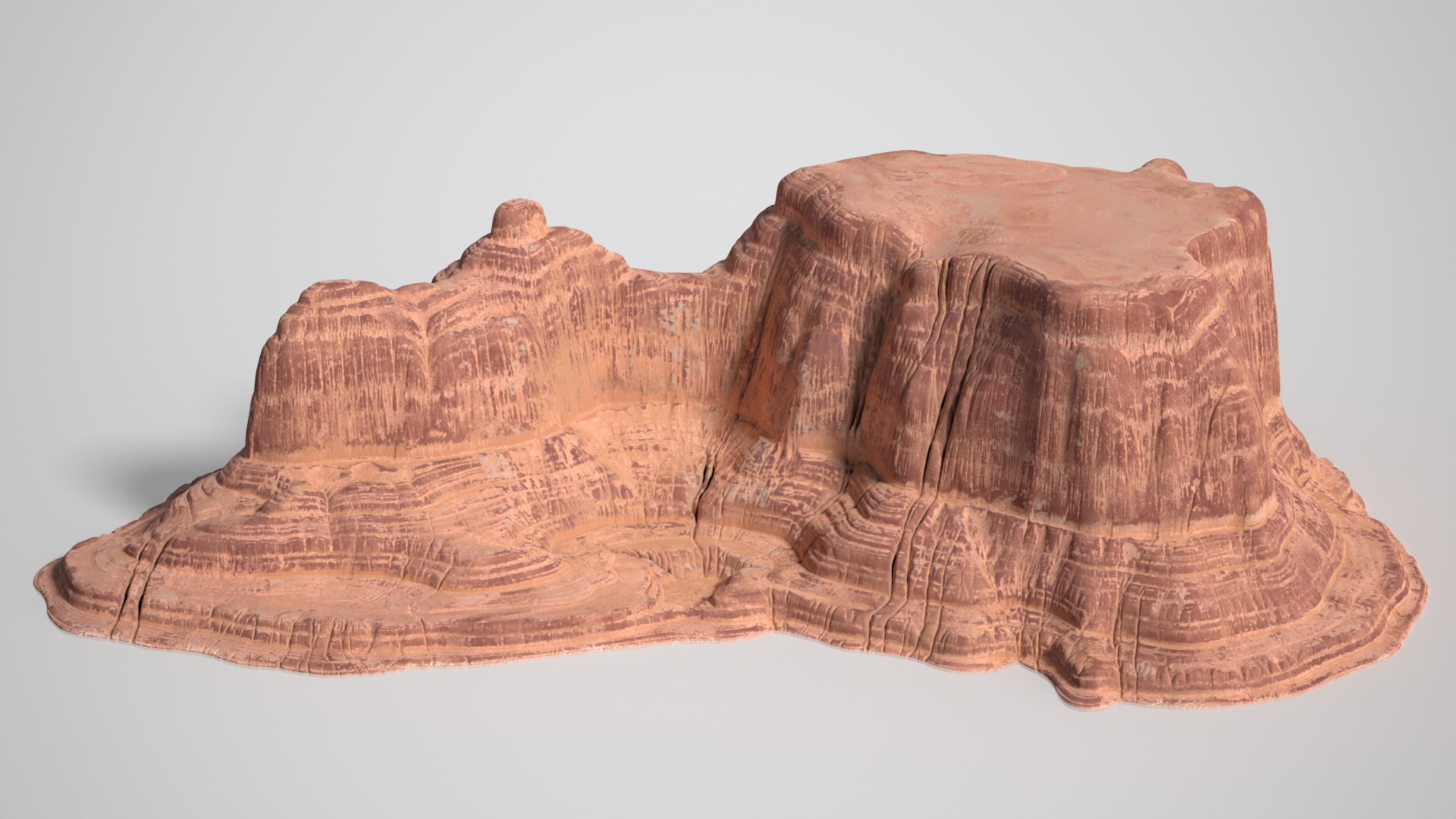 8 Modular Desert Canyons - 241103 Low-poly 3D model_12