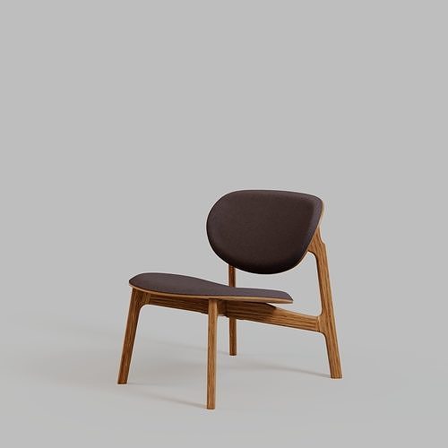 ZENSO LOUNGE CHAIR designed by Formstelle 3D model