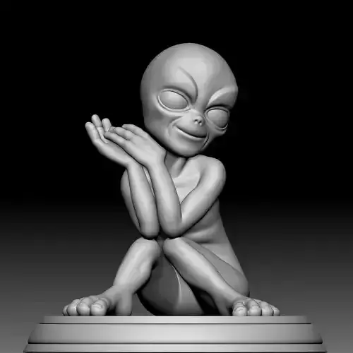 Alien Statue - 050