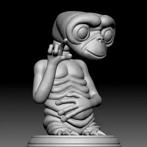 Alien Statue - 080