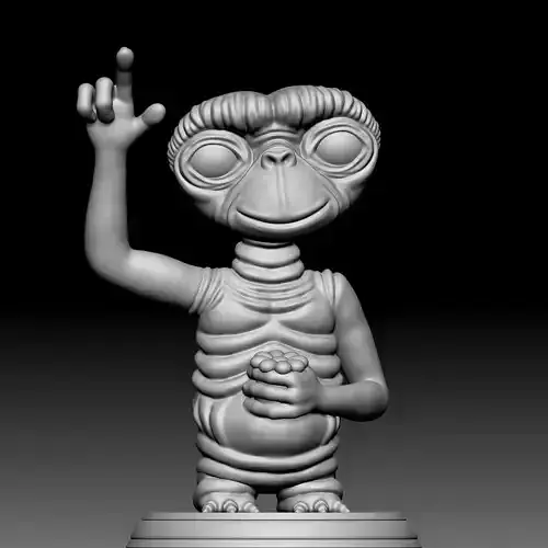 Alien Statue - 090