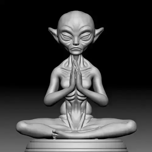 Alien Statue - 0100