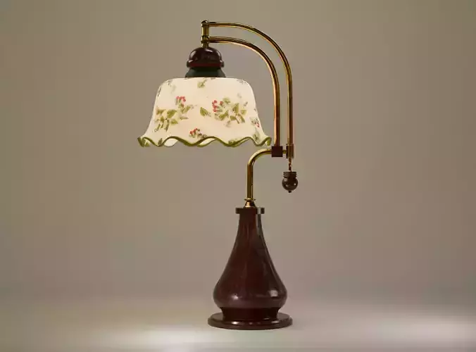 Vintage Decorative table Lamp for Interior Design - 3D Model