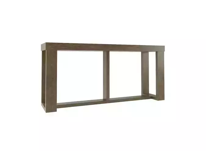 Ashley Cariton Sofa Table 3D model
