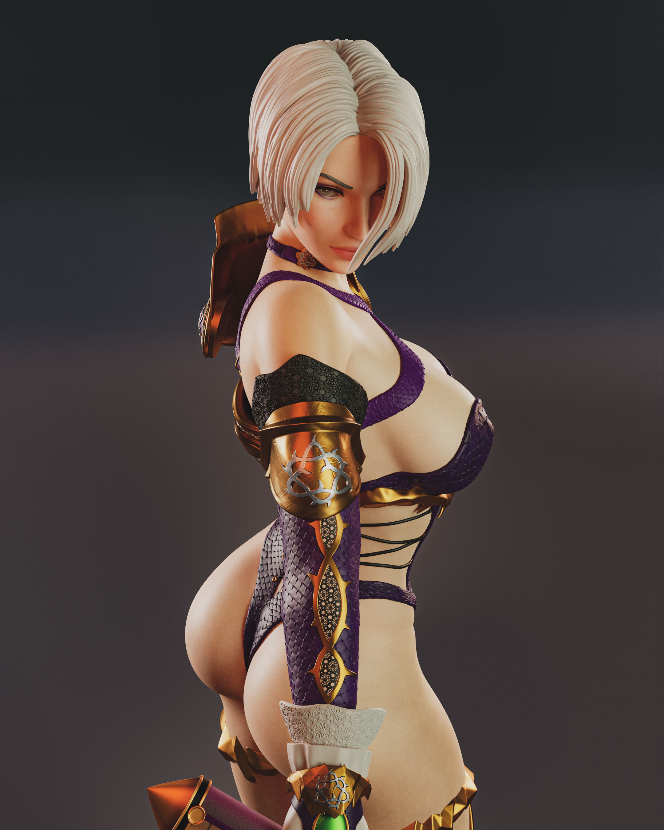 Ivy Valentine 3D print model_11