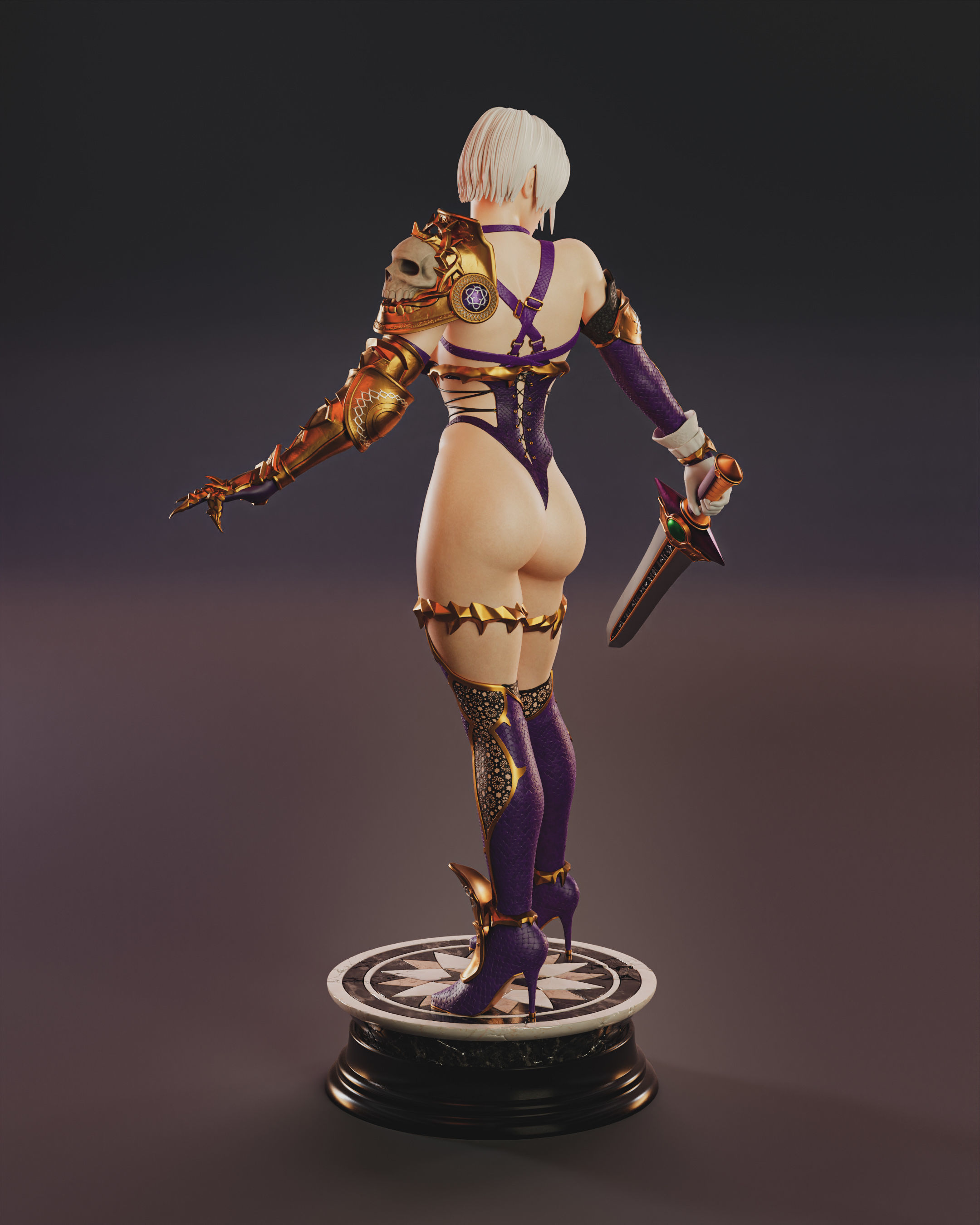 Ivy Valentine 3D print model_5