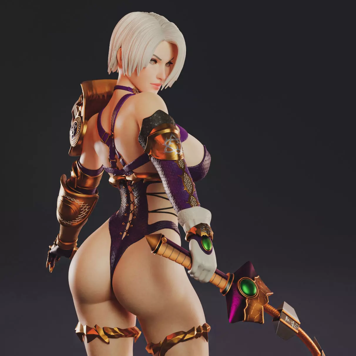 Ivy Valentine 3D print model_0