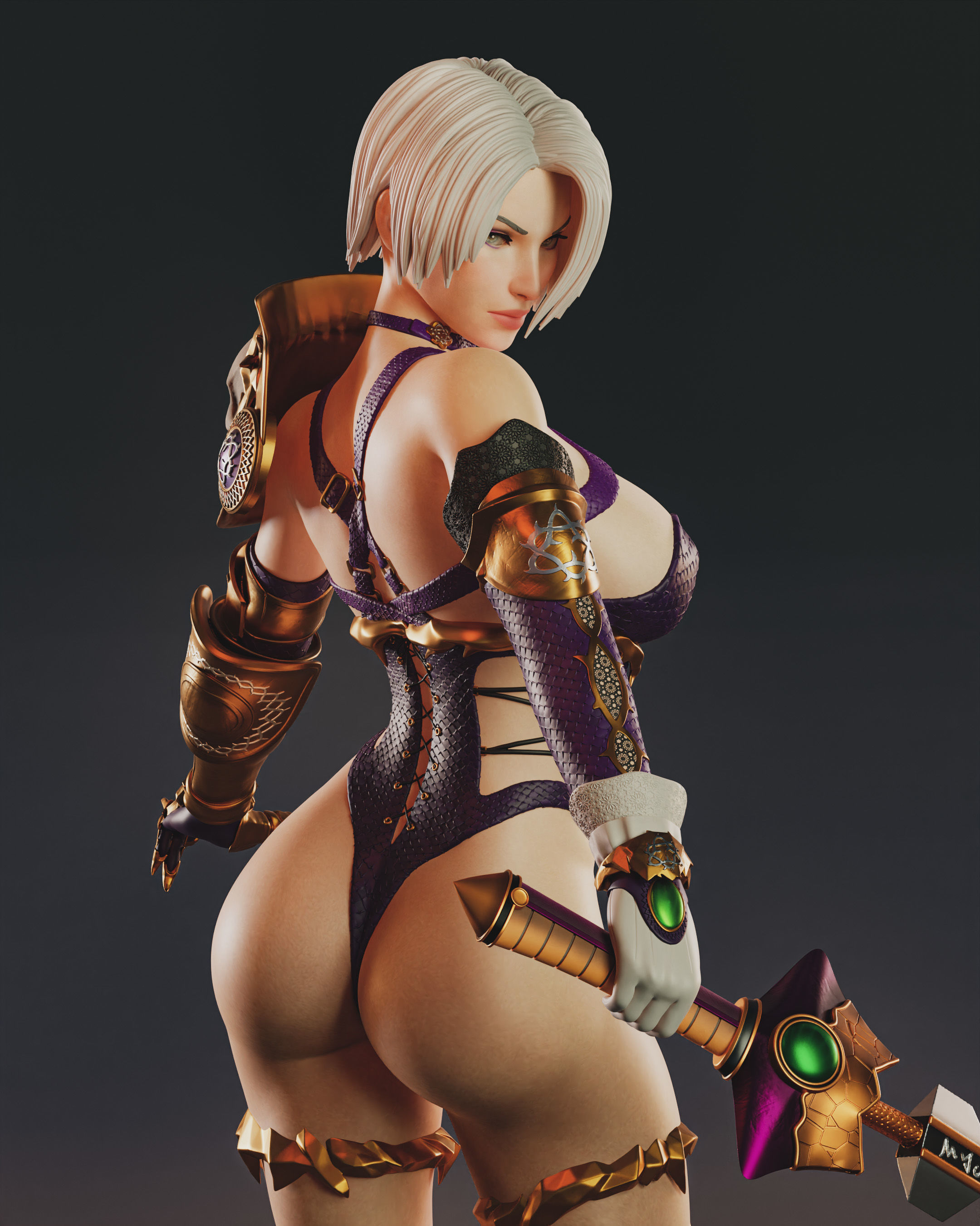 Ivy Valentine 3D print model_10