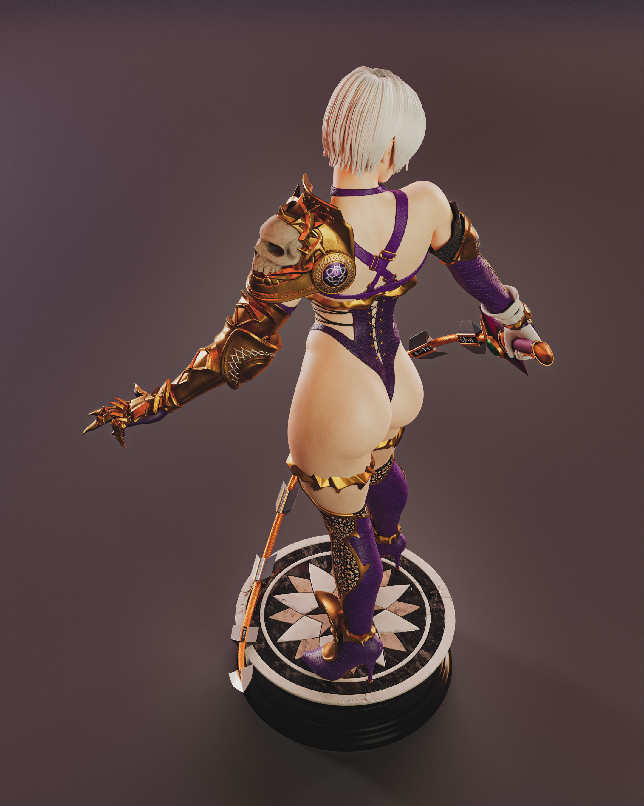 Ivy Valentine 3D print model_9