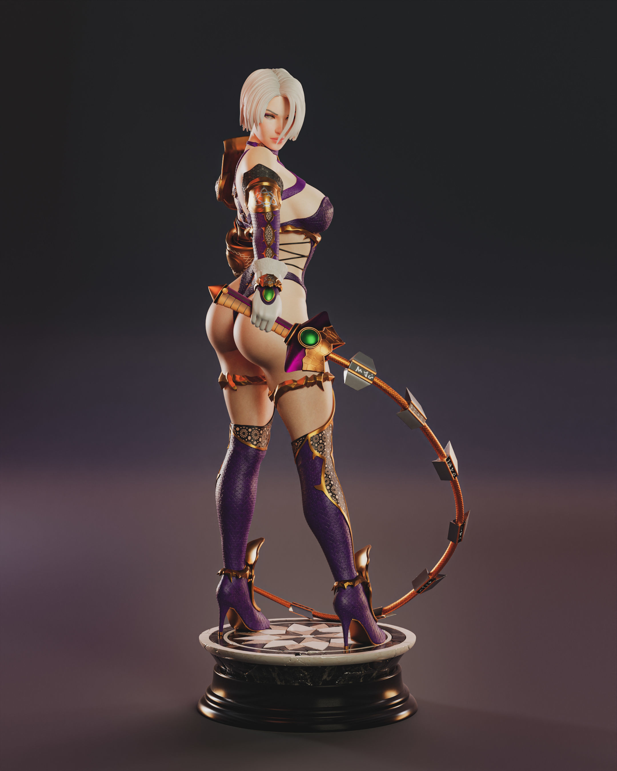 Ivy Valentine 3D print model_3