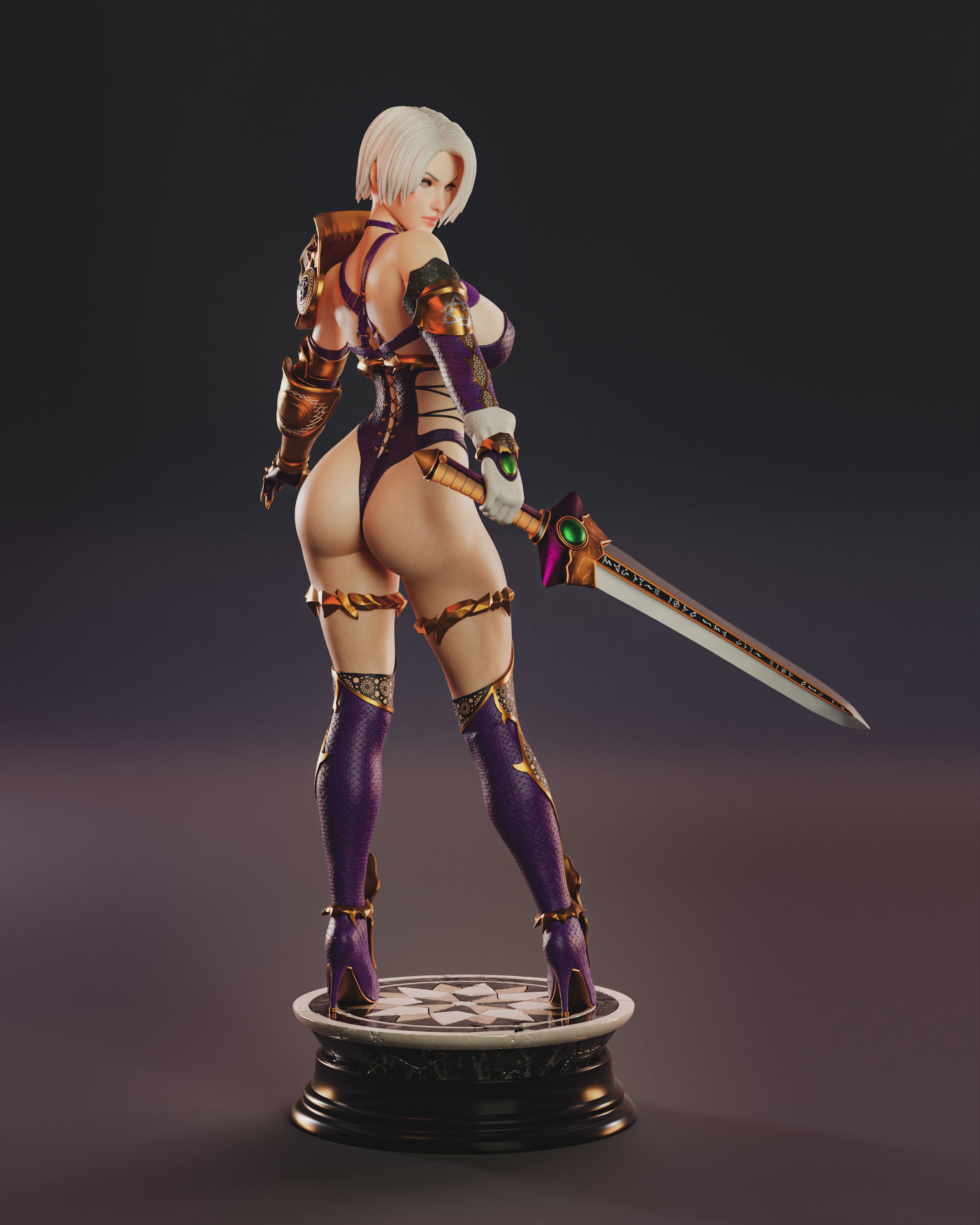 Ivy Valentine 3D print model_4