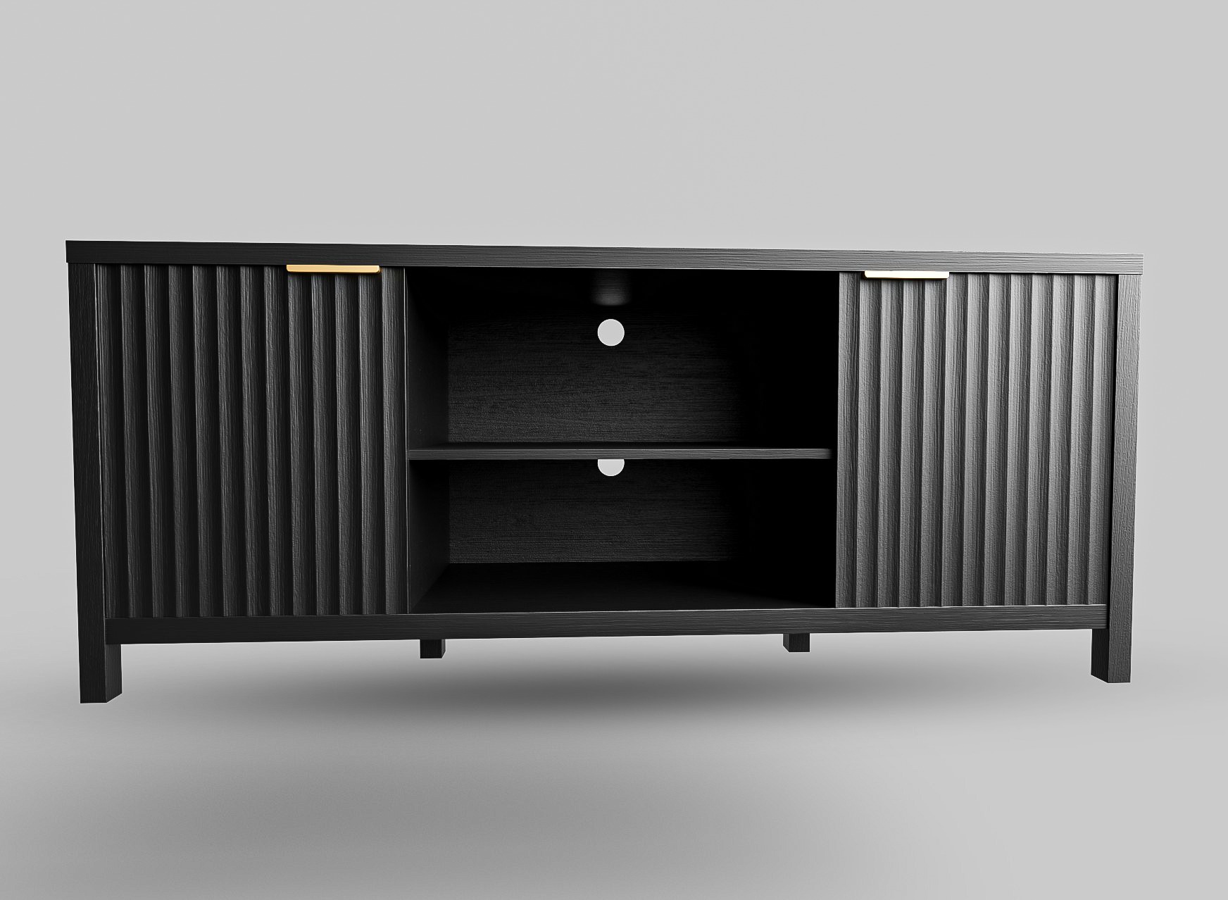 Cabinet - PBR Game Ready Low-poly 3D model Low-poly 3D model_1