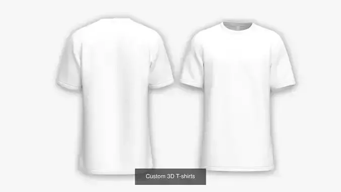 Top 05 T-Shirt 3D Model 3D Model Collection
