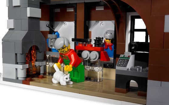 PixelBricks3D - Lego  Winter Village Toy Shop  3D print model_4