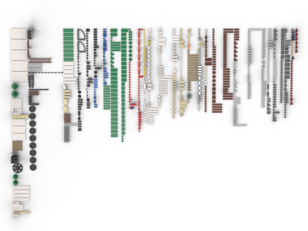 PixelBricks3D - Lego  Winter Village Toy Shop  3D print model_5