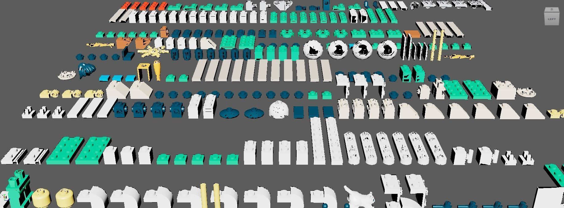 PixelBricks3D - Lego  Winter Village Toy Shop  3D print model_2