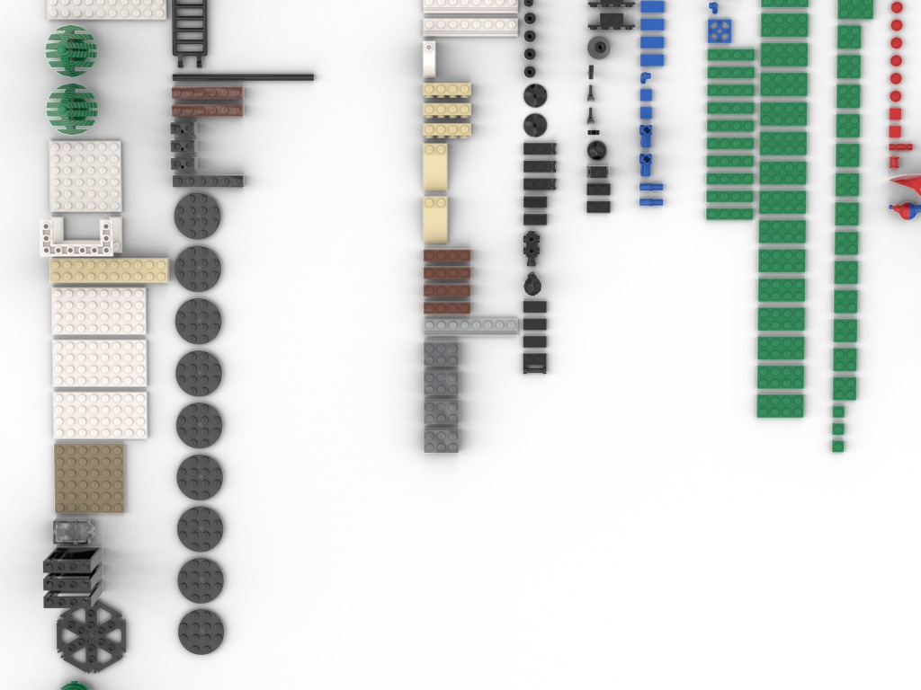 PixelBricks3D - Lego  Winter Village Toy Shop  3D print model_9