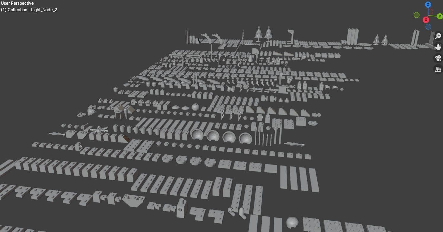 PixelBricks3D - Lego  Winter Village Toy Shop  3D print model_13