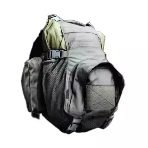 Military Tactical Backpack Low-poly 3D model