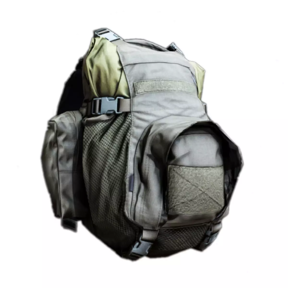 Military Tactical Backpack Low-poly 3D model
