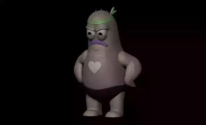 Reg Pez de Bob Esponja - No se Admiten Pequenines - Musculoso