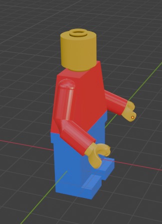 Lego minifigur 3D model_1