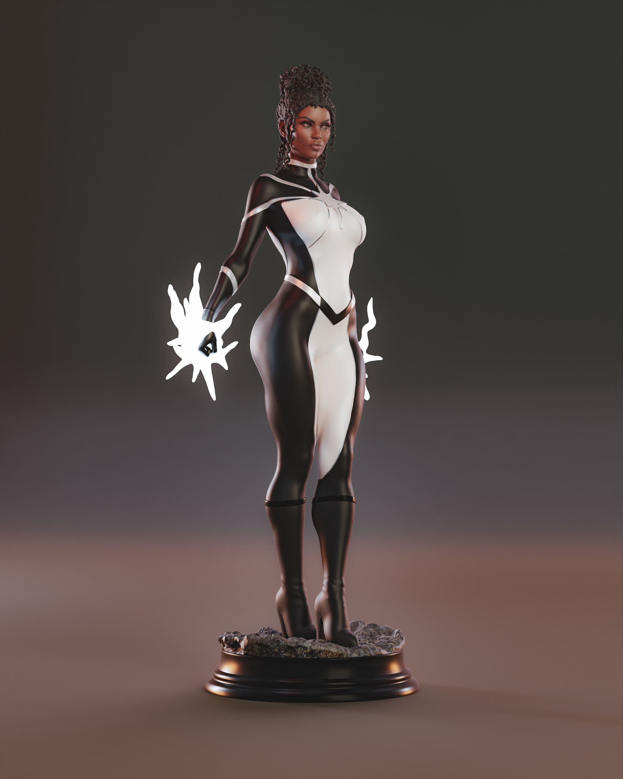 Monica Rambeau - Photon 3D print model_3