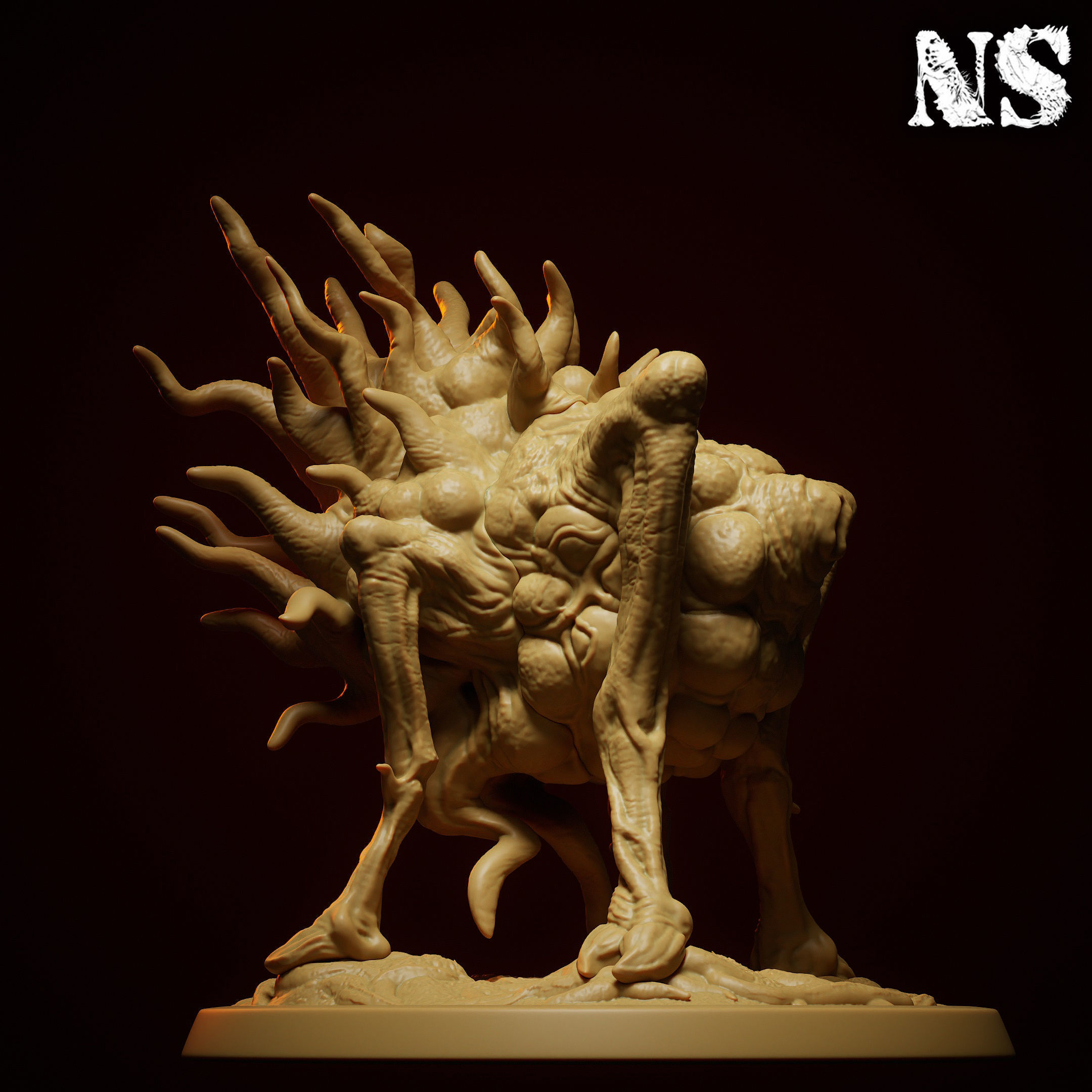 Shub Niggurath The Black Goat of the Woods with a Thousand Young 3D print model_13