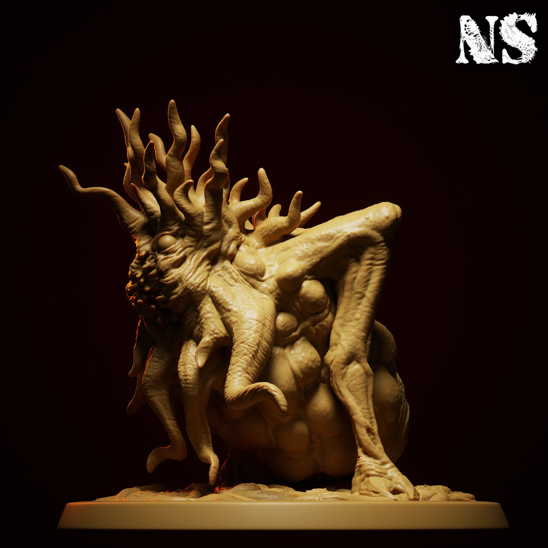 Shub Niggurath The Black Goat of the Woods with a Thousand Young 3D print model_10