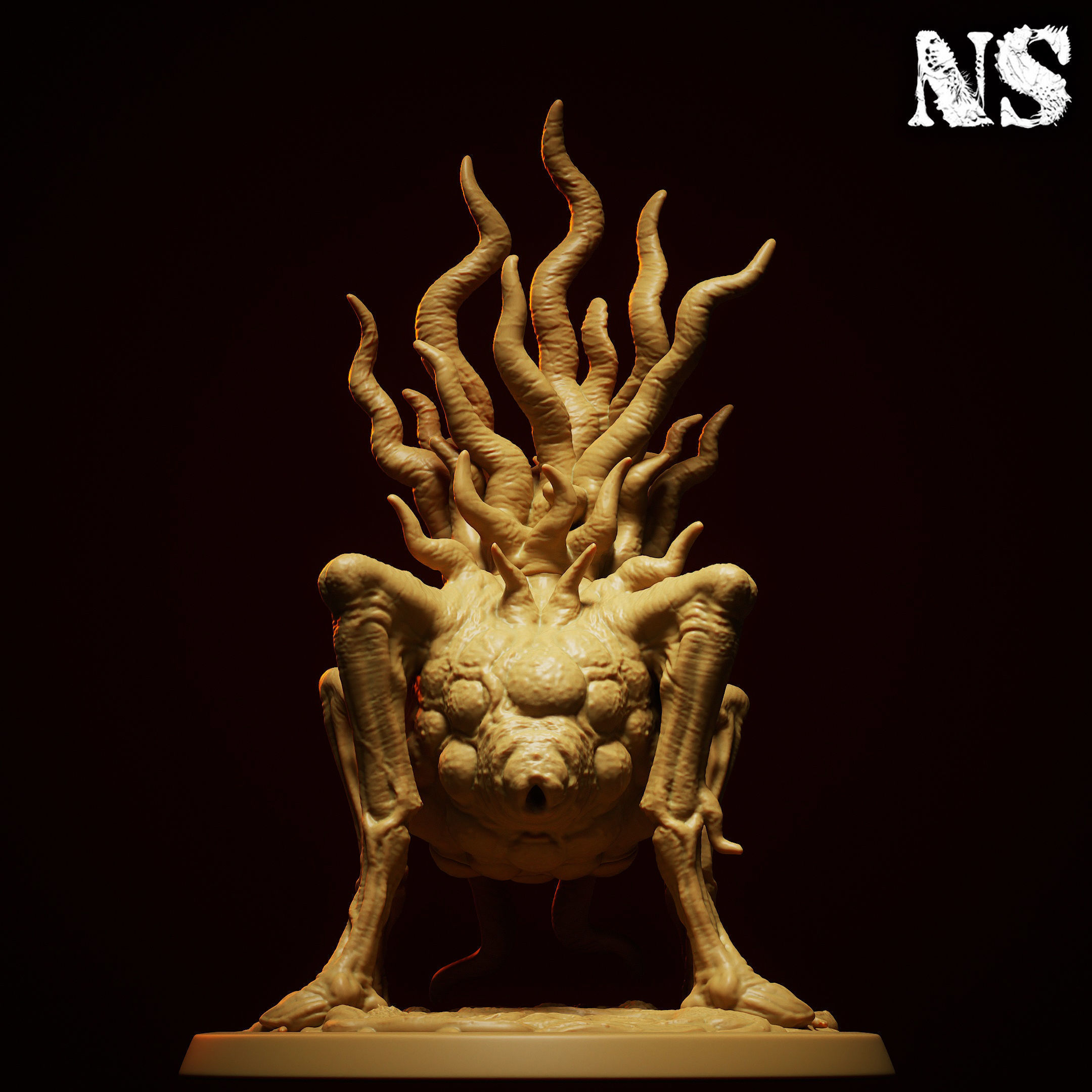 Shub Niggurath The Black Goat of the Woods with a Thousand Young 3D print model_8