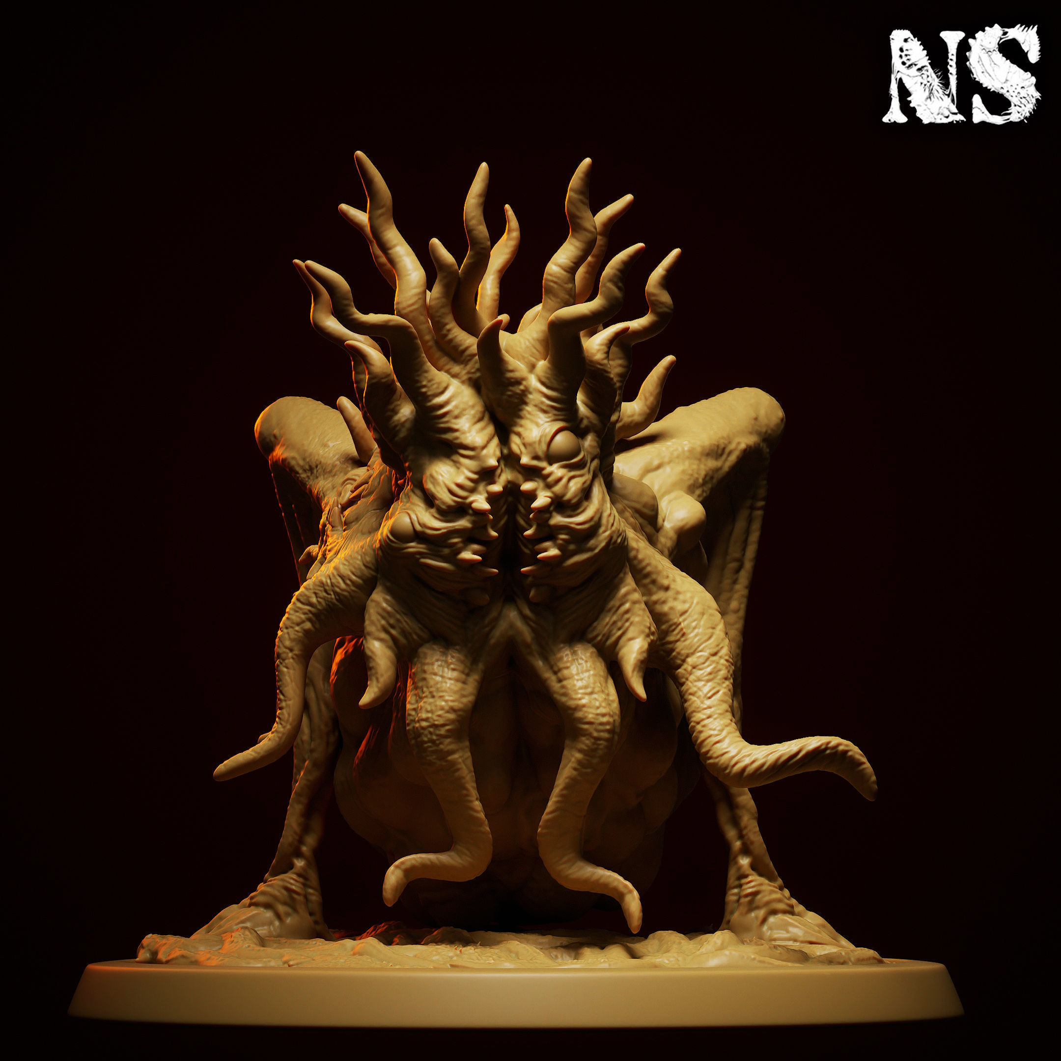 Shub Niggurath The Black Goat of the Woods with a Thousand Young 3D print model_9