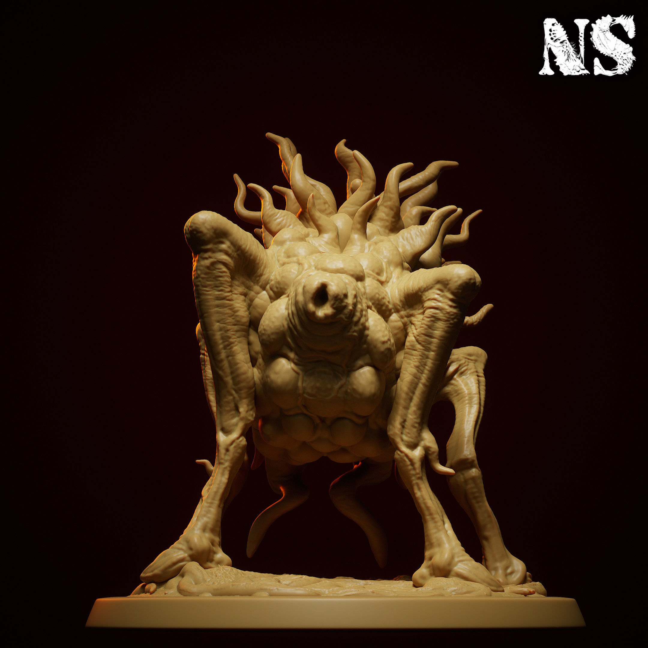 Shub Niggurath The Black Goat of the Woods with a Thousand Young 3D print model_14
