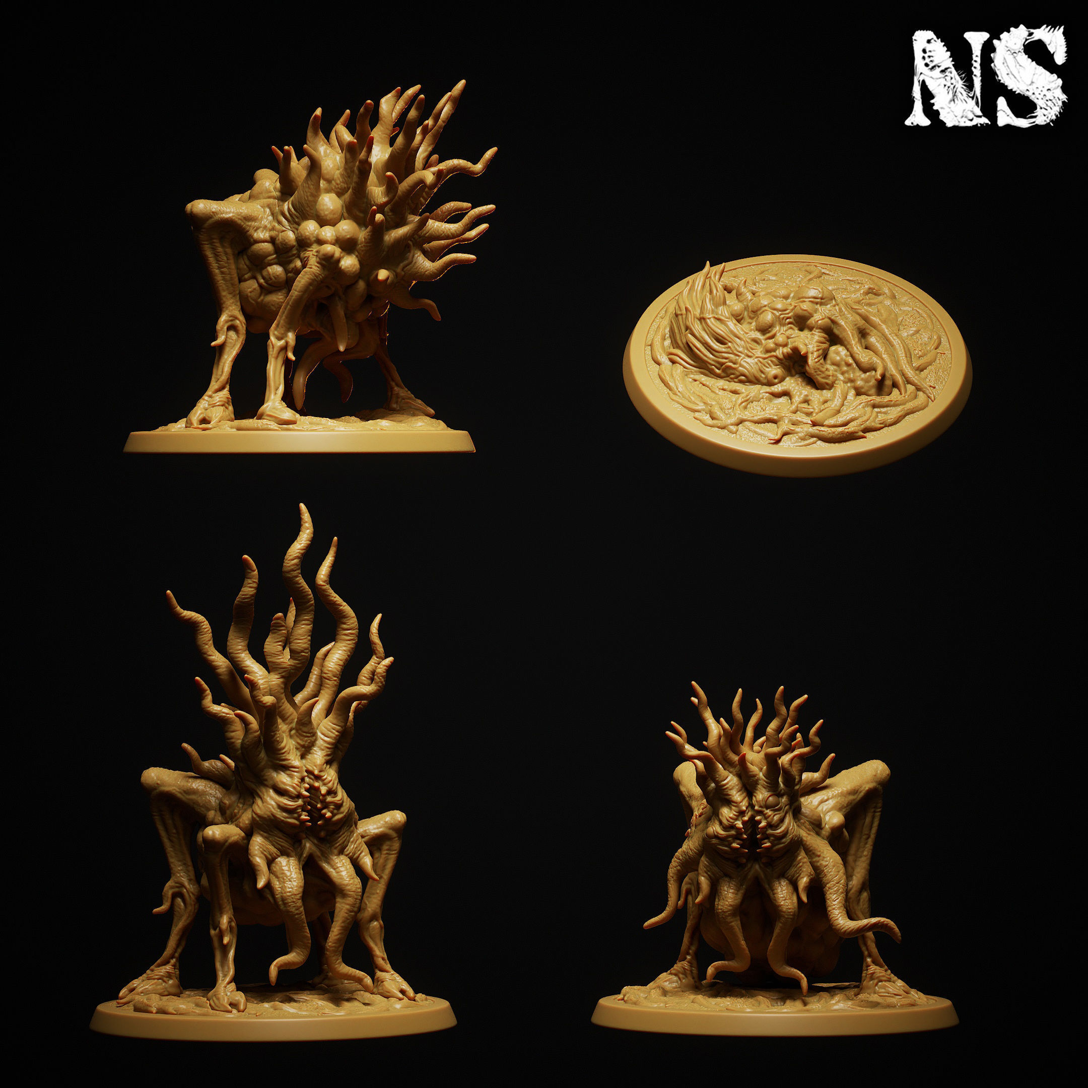 Shub Niggurath The Black Goat of the Woods with a Thousand Young 3D print model_5