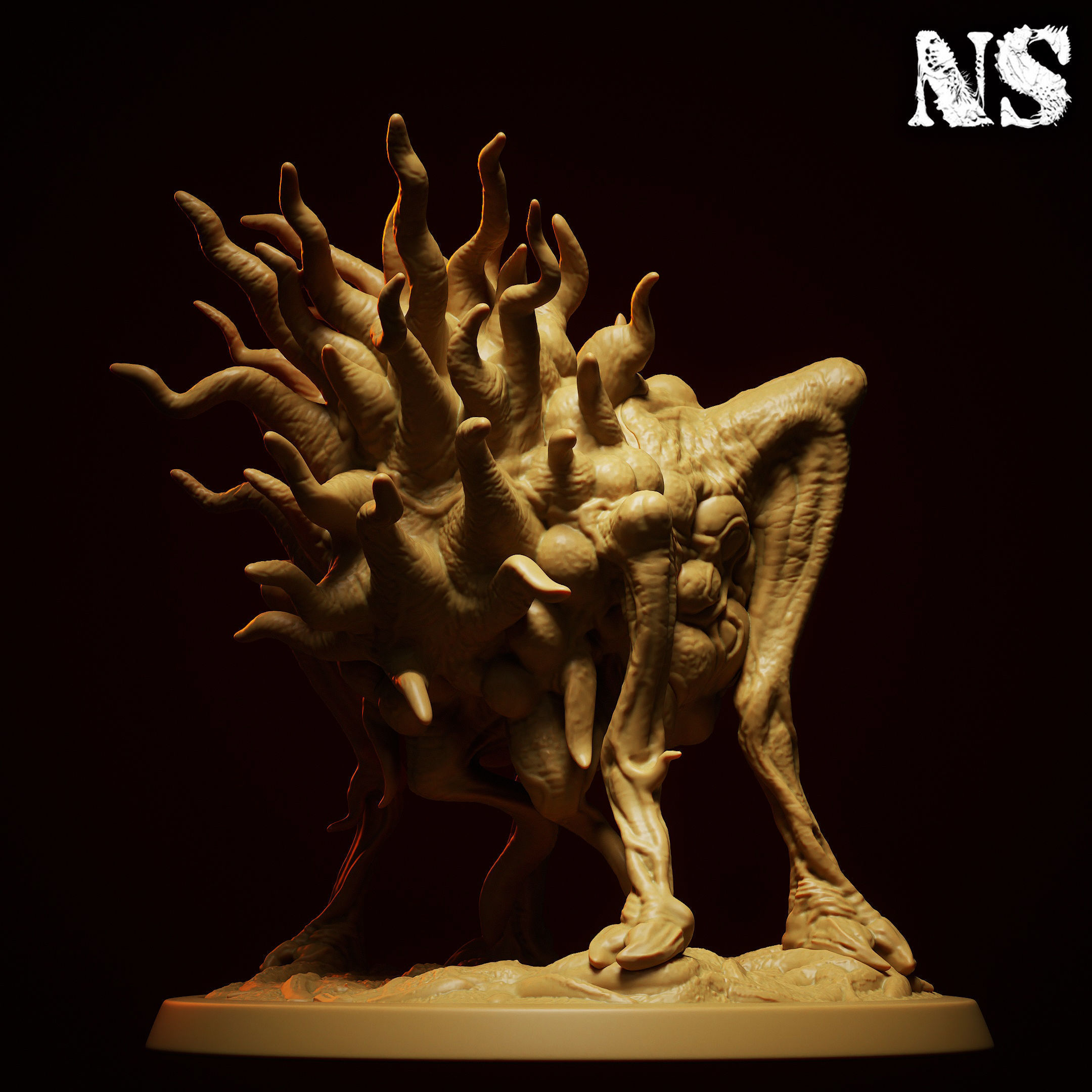 Shub Niggurath The Black Goat of the Woods with a Thousand Young 3D print model_12