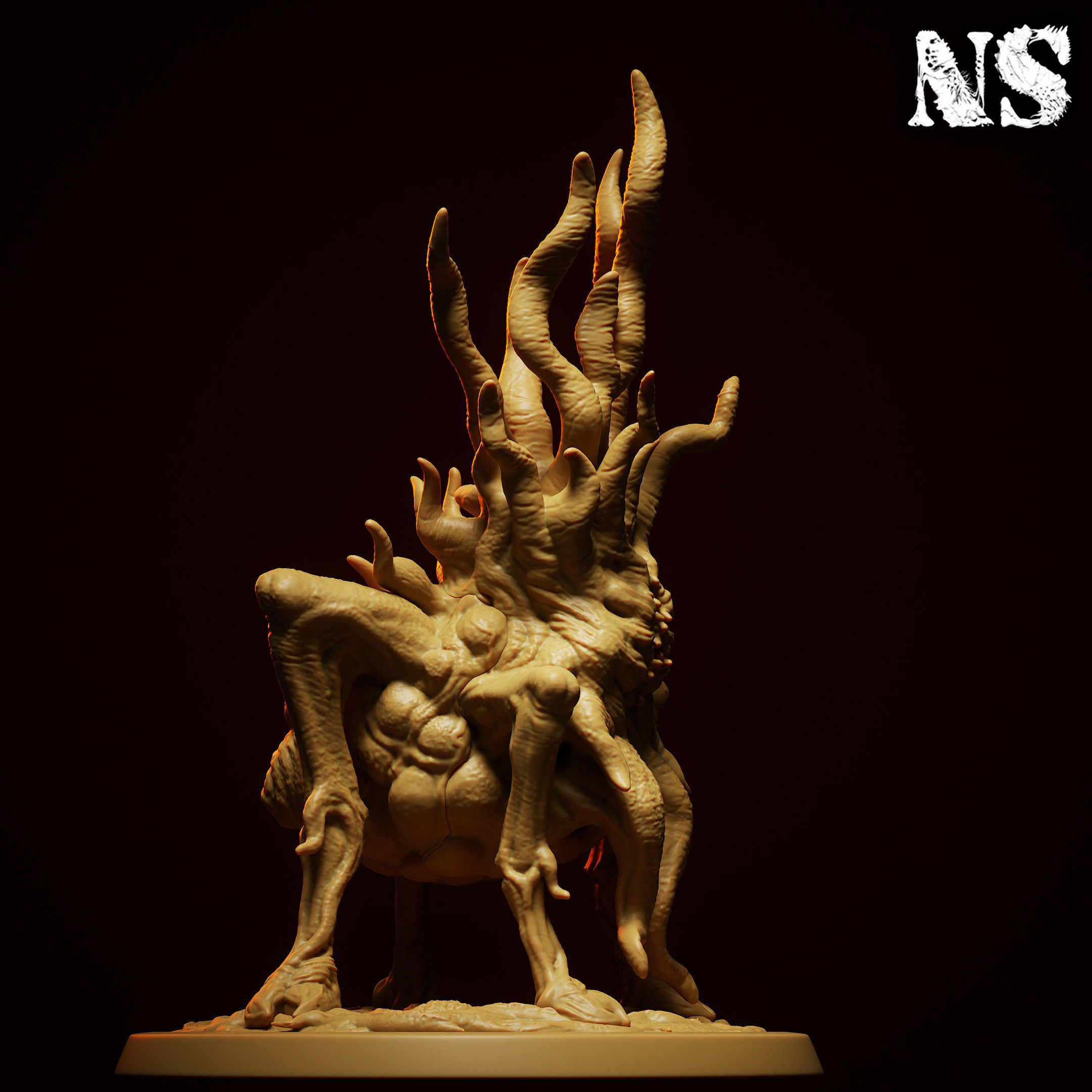 Shub Niggurath The Black Goat of the Woods with a Thousand Young 3D print model_7